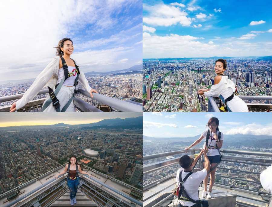 Du khách có thể phóng tầm mắt nhìn ra xa chiêm ngưỡng khung cảnh tuyệt đẹp của toàn thành phố