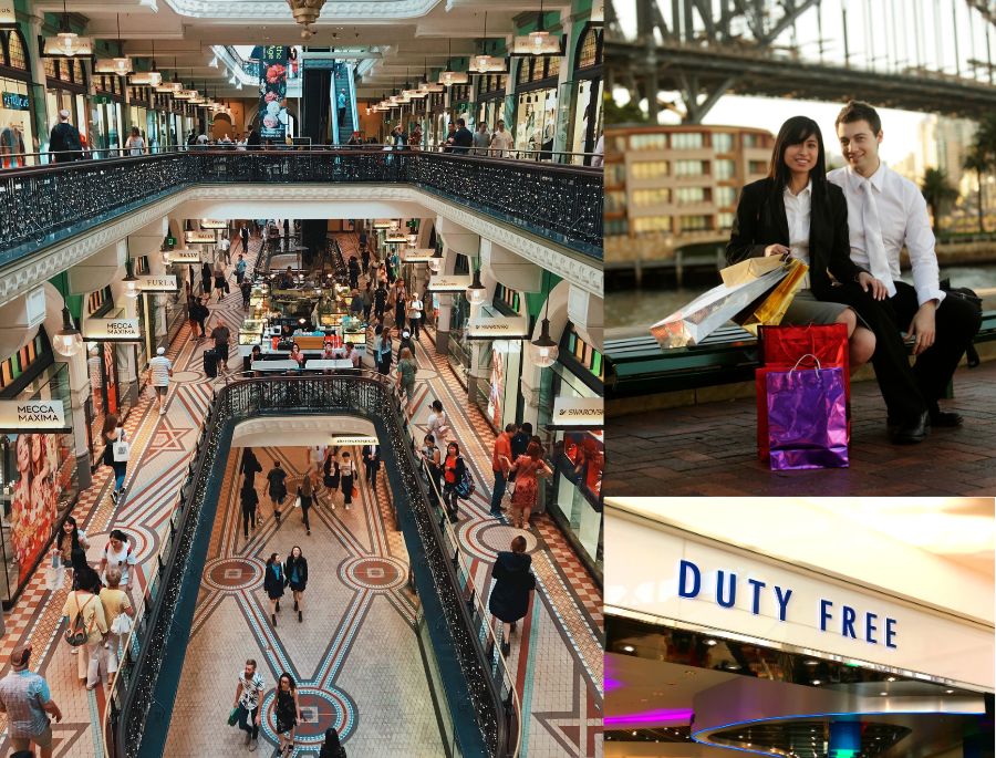 Sydney Airport tập trung rất nhiều các thương hiệu lớn trên thế giới với giá thành phải chăng