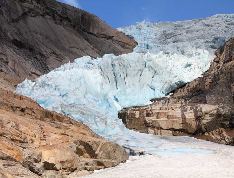 Dòng sông băng Jostedalsbreen có sự thay đổi không ngừng