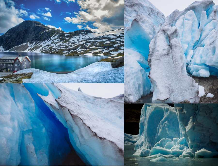  sông băng Jostedalsbreen trải rộng với diện tích khổng lồ