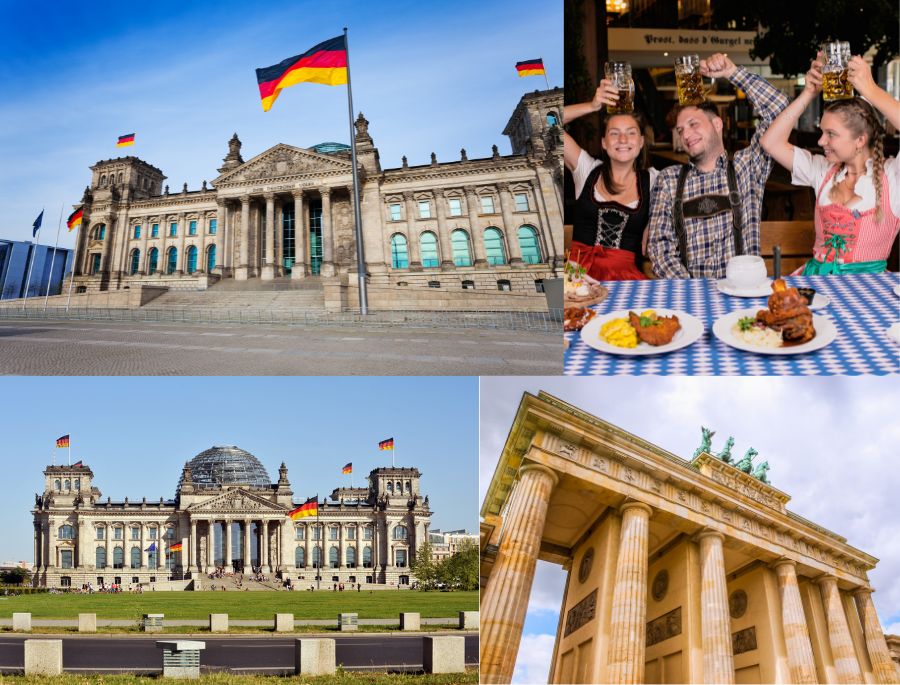 Nước Đức được mệnh danh là Trái tim của Châu Âu với nhiều đặc điểm nổi bật