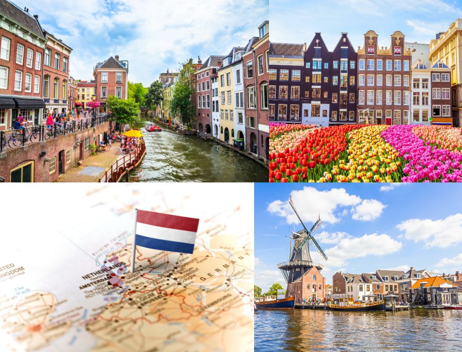 Khung cảnh thơ mộng, lãng mạn tại Hà Lan