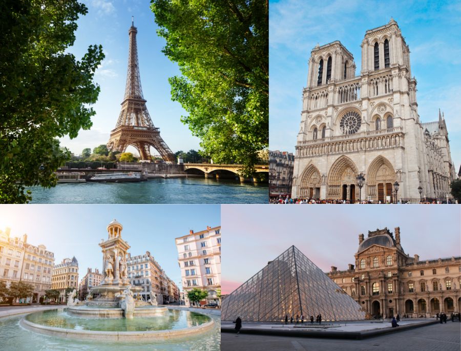 Những địa điểm du lịch nổi tiếng hàng đầu của nước Pháp được đông đảo du khách yêu thích