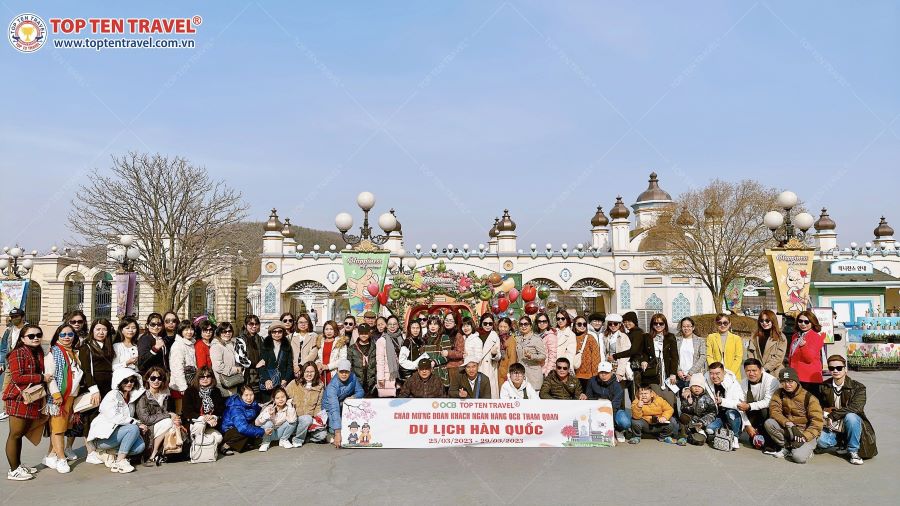Tổng hợp các tour du lịch Hàn Quốc 5N4Đ Top Ten Travel