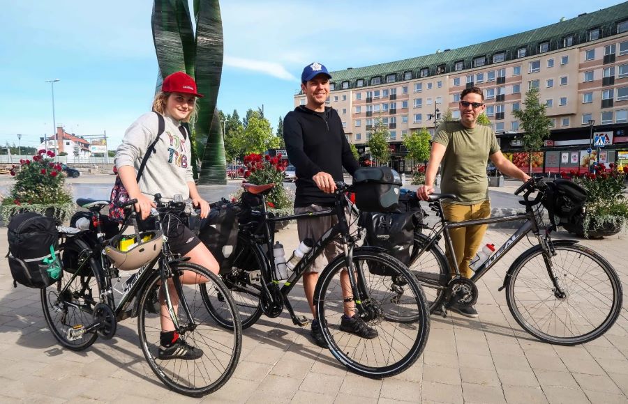 Người Thụy Điển rất thích đạp xe xung quanh thành phố để bảo vệ môi trường