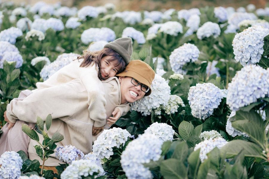 Hoa Sơn điền trang có thiết kế đặc biệt ở các khu vực riêng biệt