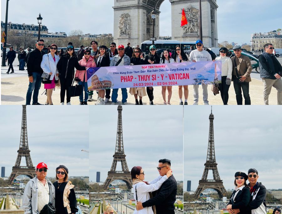 Pháp - Thụy Sĩ - Ý – Vatican là 1 hành trình quen thuộc với tất cả những người yêu du lịch