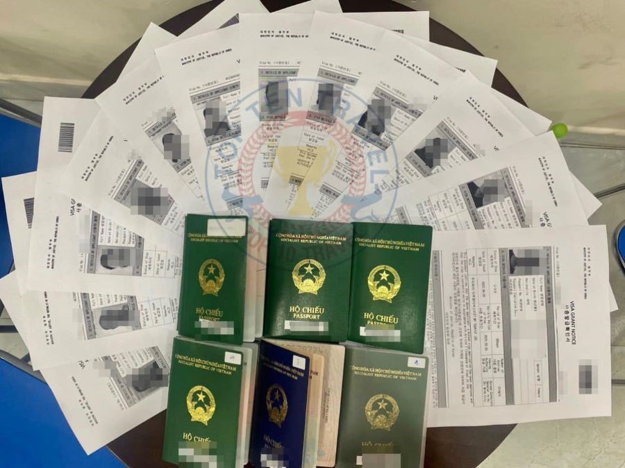 Visa du lịch hàn Quốc của Khách nhà Top Ten Travel