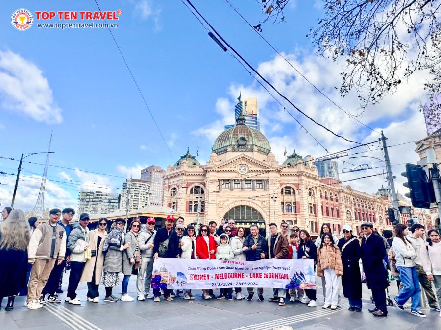 Hành trình tour Úc mùa đông vô cùng hấp dẫn của Đoàn Khách Top Ten Travel