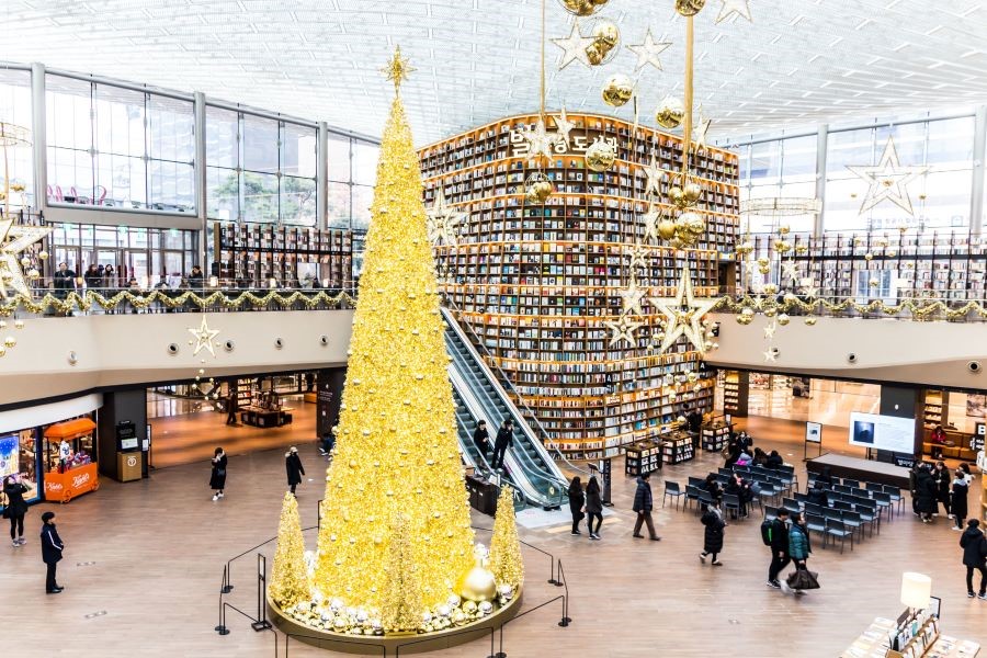 Thư viện Starfield còn là địa điểm lý tưởng để du khách 