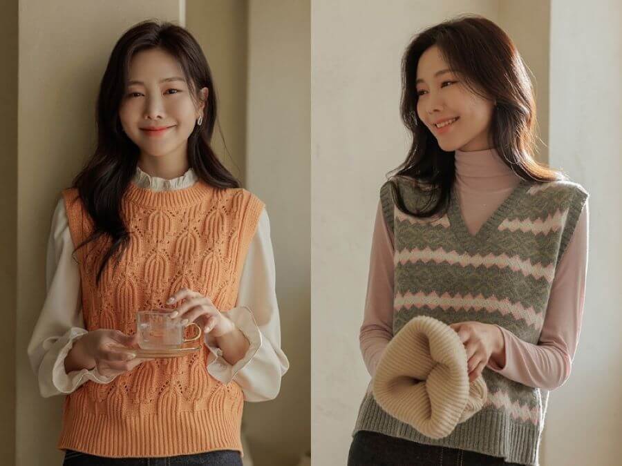 Áo gile không chỉ giúp giữ ấm mà còn tạo điểm nhấn cho set đồ của bạn