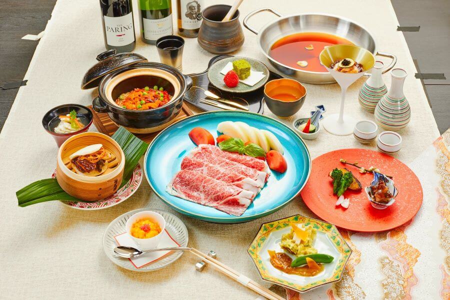 Nhà hàng Kaiseki Mita Basara Bettei nổi tiếng với món sukiyaki cà chua độc đáo