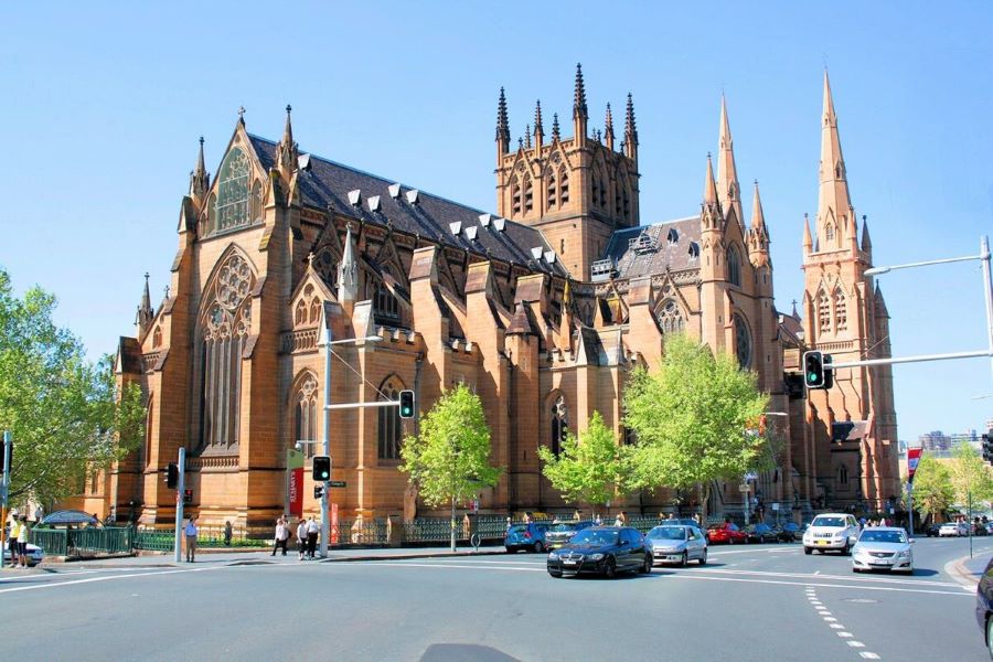 Nhà thờ St Mary - Một trong những địa điểm nổi tiếng ở Sydney mà bạn nhất định phải đến