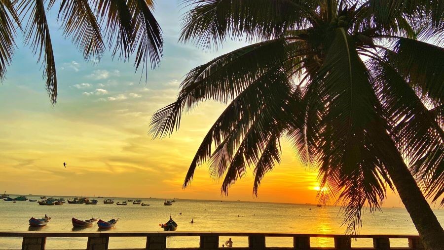 Ngắm hoàng hôn cực chill tại Vũng Tàu