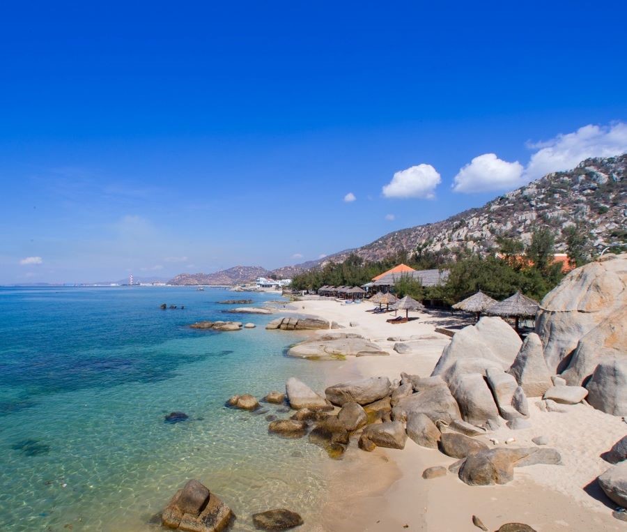 Vẻ đẹp hoang sơ tại Biển Cà Ná Phan Rang