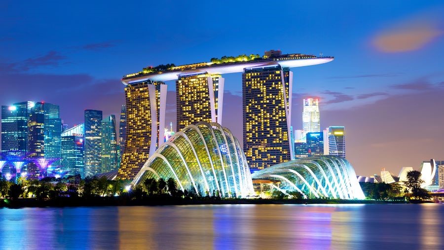 Tổ hợp giải trí Marina Bay Sands là một công trình kiến trúc đẳng cấp thế giới 