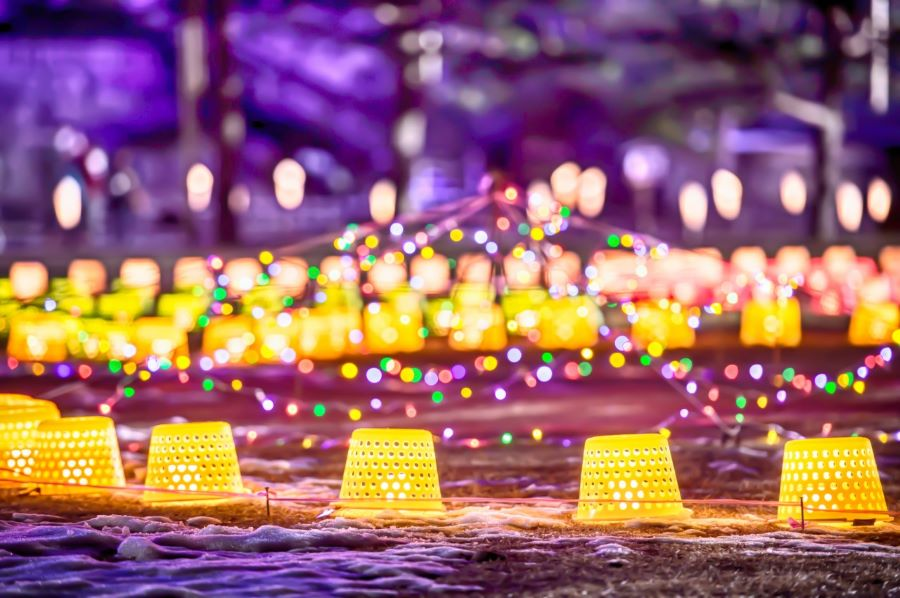 Nến tranh Aizu là một trong những nghề thủ công nổi tiếng của Aizu