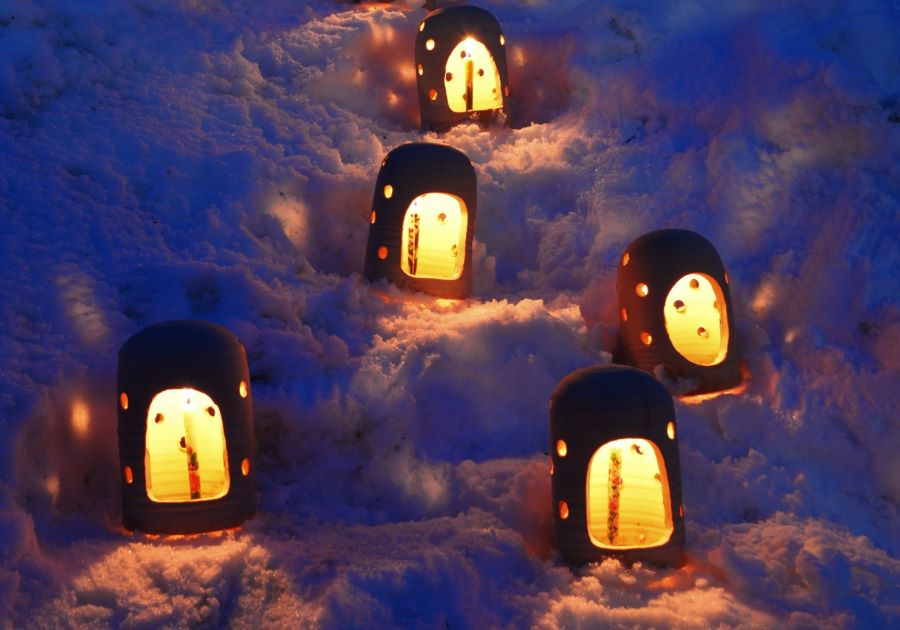 Lễ hội nến tranh Aizu nâng cao hiểu biết của mọi người về những ngọn nến