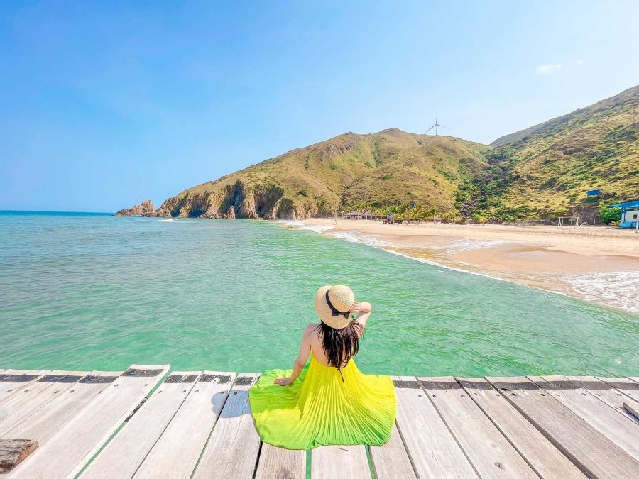 Đừng quên ghi lại những khoảnh khắc đáng nhớ tại Bãi Kỳ Co bạn nhé! 