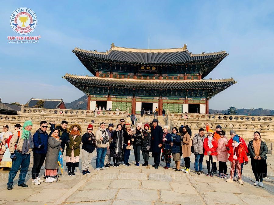 Vẻ đẹp của cung điện Gyeongbokgung được đánh giá là trường tồn theo thời gian
