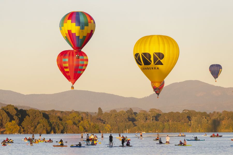 Chiêm ngưỡng Lễ hội Canberra Balloon Festival độc đáo tại Canberra