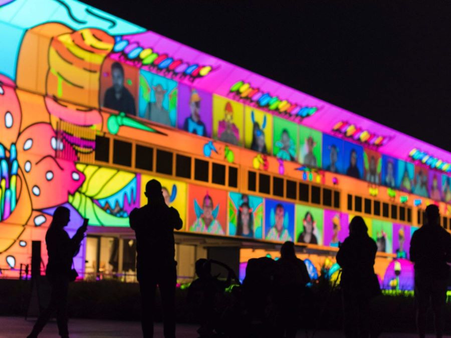 Enlighten Festival độc đáo tại Canberra