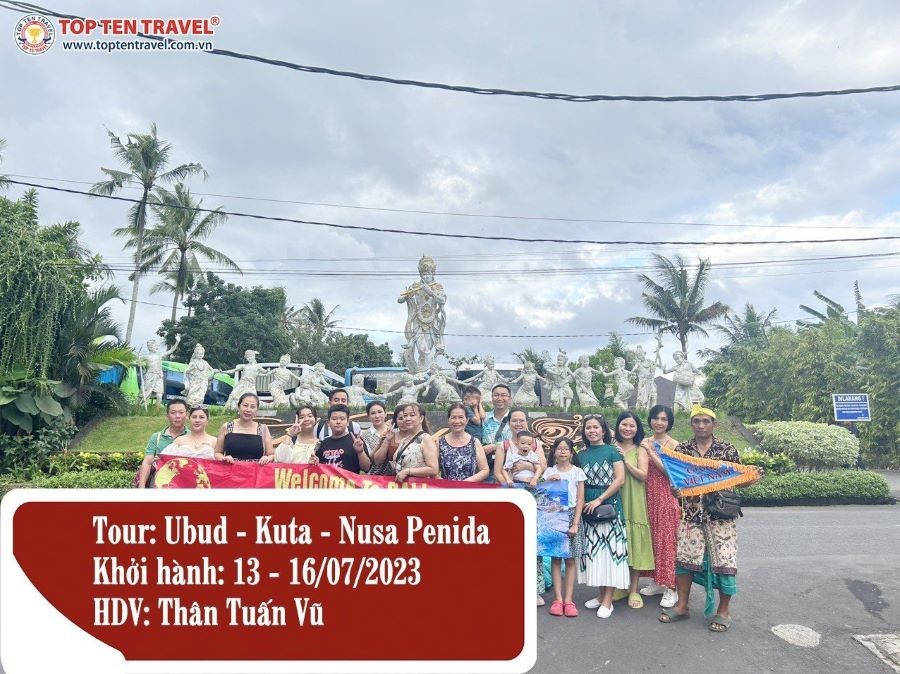 Chuyến du lịch đến Bali của nhà Top Ten Travel