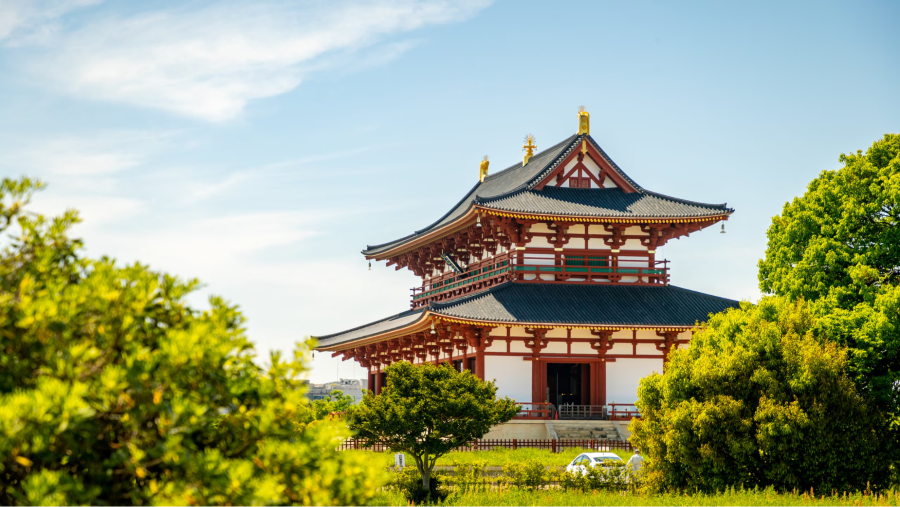 Cung điện Heijo, từng là trung tâm quyền lực của Nhật Bản, nay chỉ còn lại những dấu tích của một thời vàng son