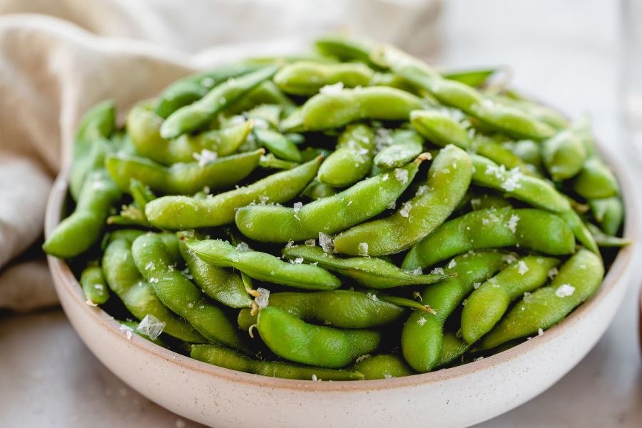 Đậu nành lông Edamame Nhật Bản là một trong những nguyên liệu nấu ăn được ưa chuộng nhất