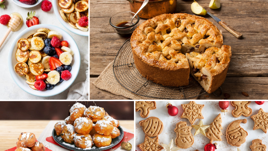 Ẩm thực Hà Lan nổi tiếng với nhiều món bánh thơm ngon khó cưỡng 