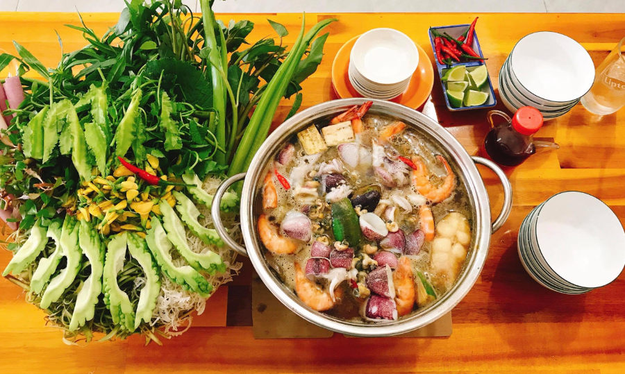 Lẩu mắm Châu Đốc thơm ngon hấp dẫn, hương vị đậm đà khó cưỡng 