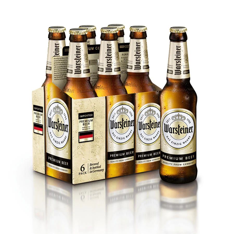 Bia Warsteiner với hương vị mạnh mẽ cực kỳ ấn tượng và sự cân bằng hoàn hảo