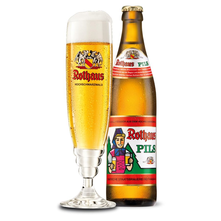 Rothaus Pils với hương thơm hảo hạng cùng vị đắng hài hòa tạo nên trải nghiệm uống cực kỳ sảng khoái và thư giãn