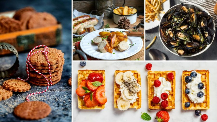 Ẩm thực cũng là một trong những nét quyến rũ đặc biệt của Bỉ