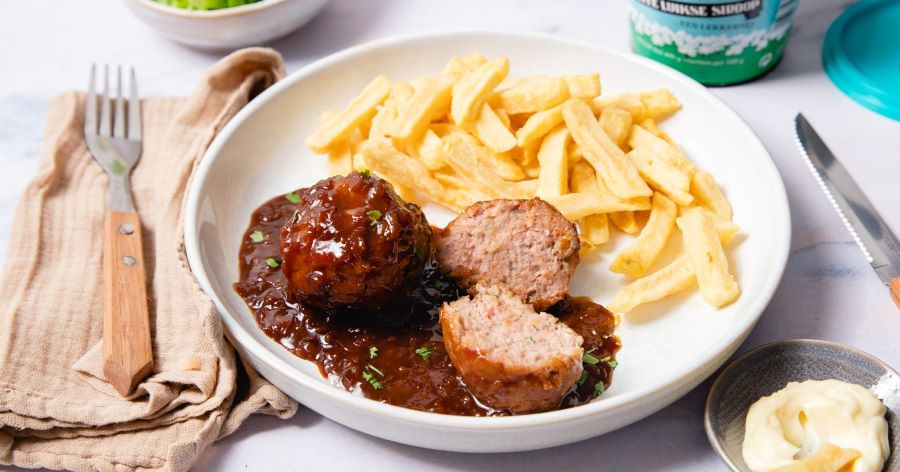 Boulet au Sauce Lapin sở hữu hương vị hấp dẫn, chỉ cần ăn một lần là nhớ mãi