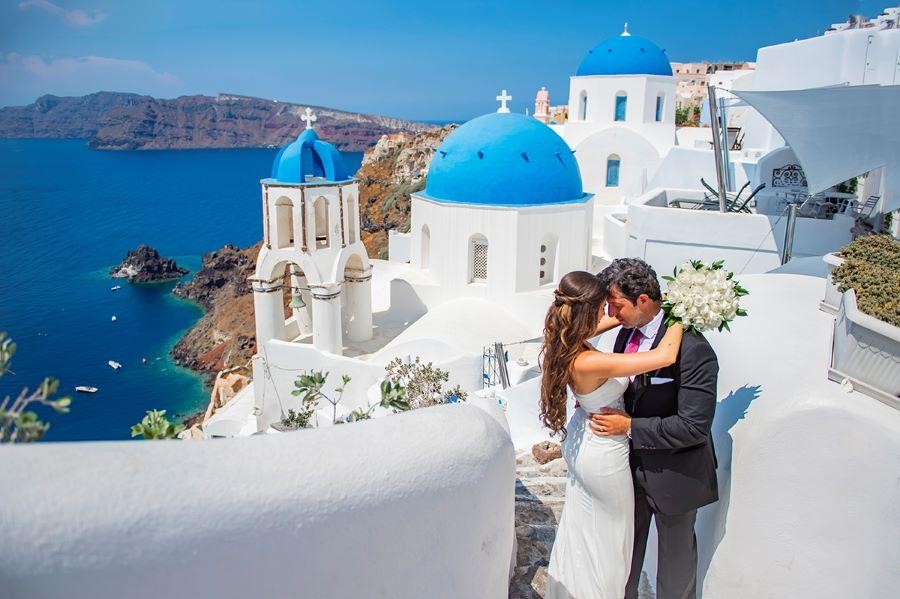 Mọi ngóc ngách tại Santorini đều cho ra những bình hình tuyệt phẩm