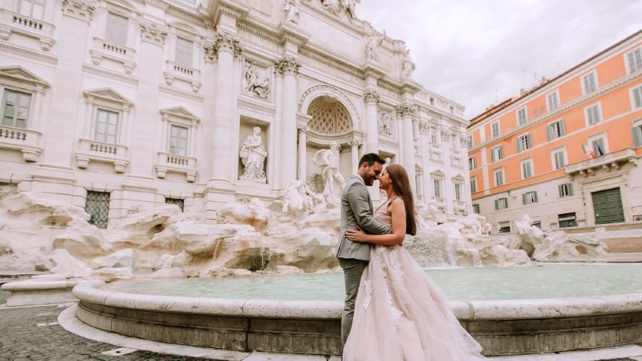 Venice được xem là thiên đường tình yêu của các cặp tình nhân