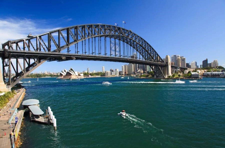 Cầu cảng Sydney với lối kiến trúc độc đáo cùng vị trí tuyệt vời