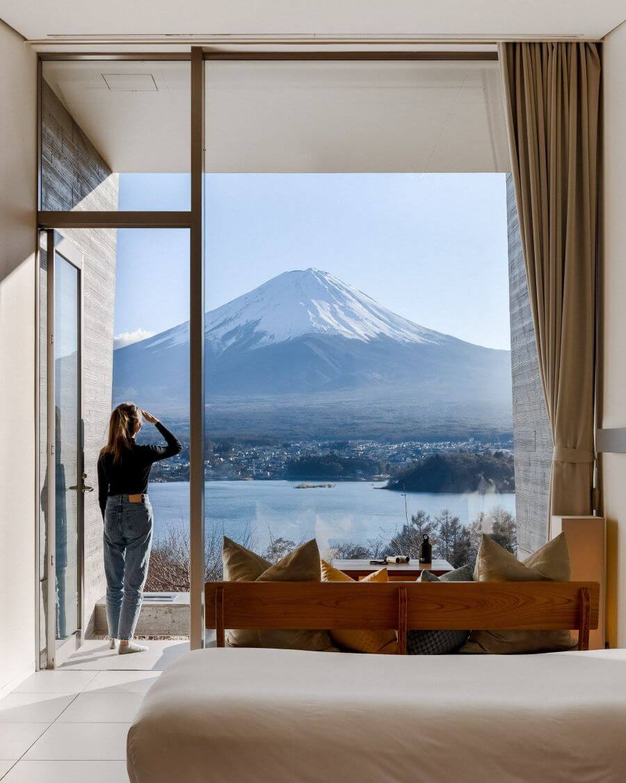 Khách sạn Hoshinoya Fuji là một điểm đến lý tưởng cho những ai mong muốn tận hưởng vẻ đẹp thiên nhiên tuyệt diệu