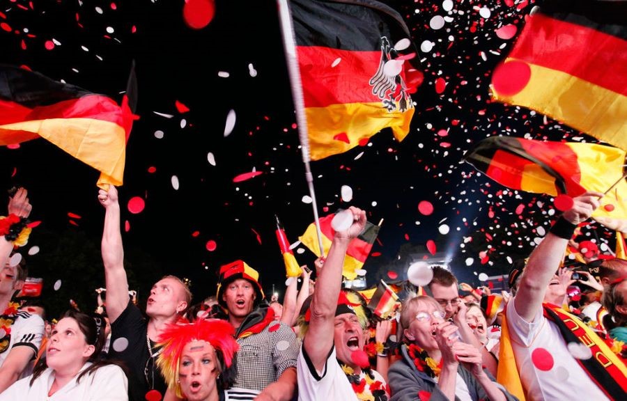 Người Đức có tình yêu vô cùng mãnh liệt với môn thể thao vua - bóng đá