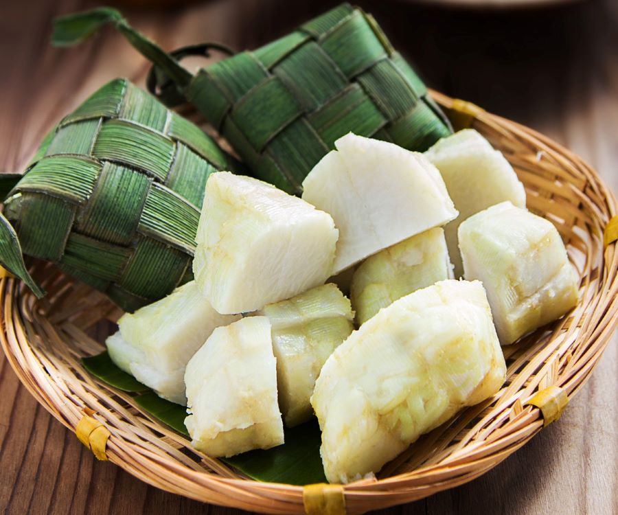 Ketupat - món cơm được gói trong lá cọ cực kỳ được yêu thích tại Vương quốc Brunei