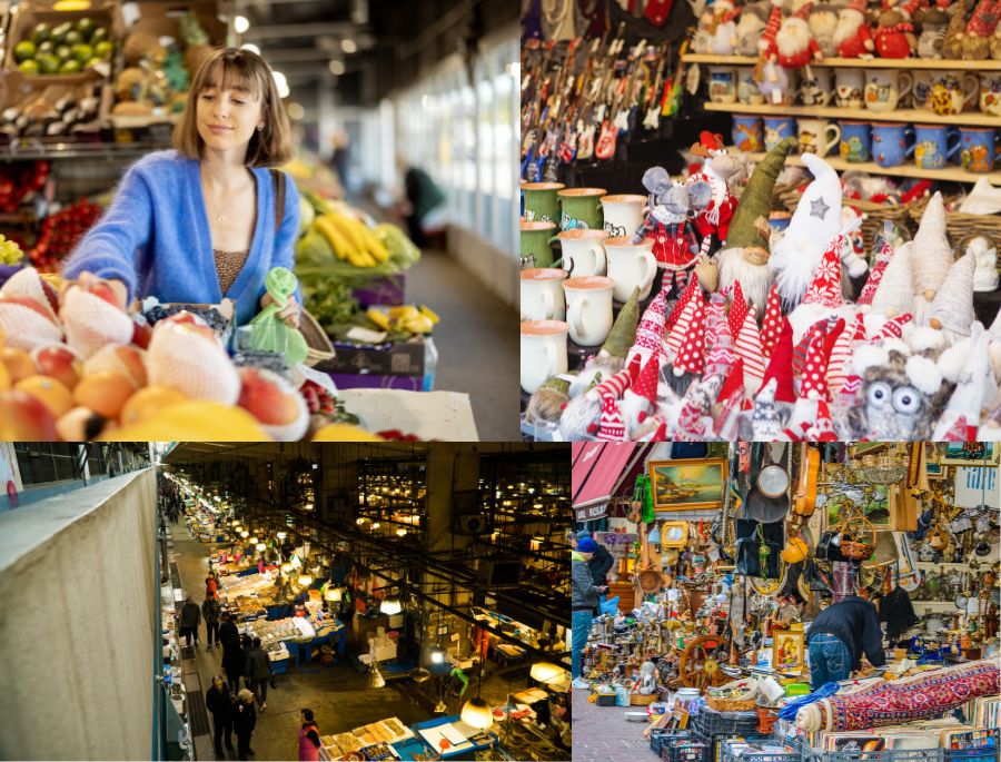 Chợ The Rocks bày bán rất nhiều các mặt hàng với giá thành đa dạng