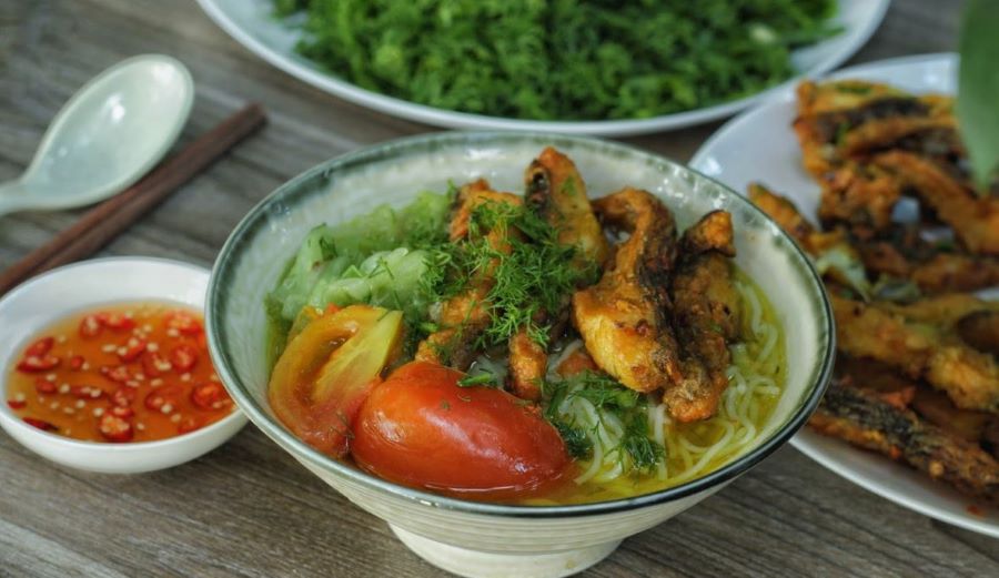 Bún cá rô đồng Hà Nam thơm ngon nức tiếng, được lòng đông đảo các tín đồ ẩm thực gần xa
