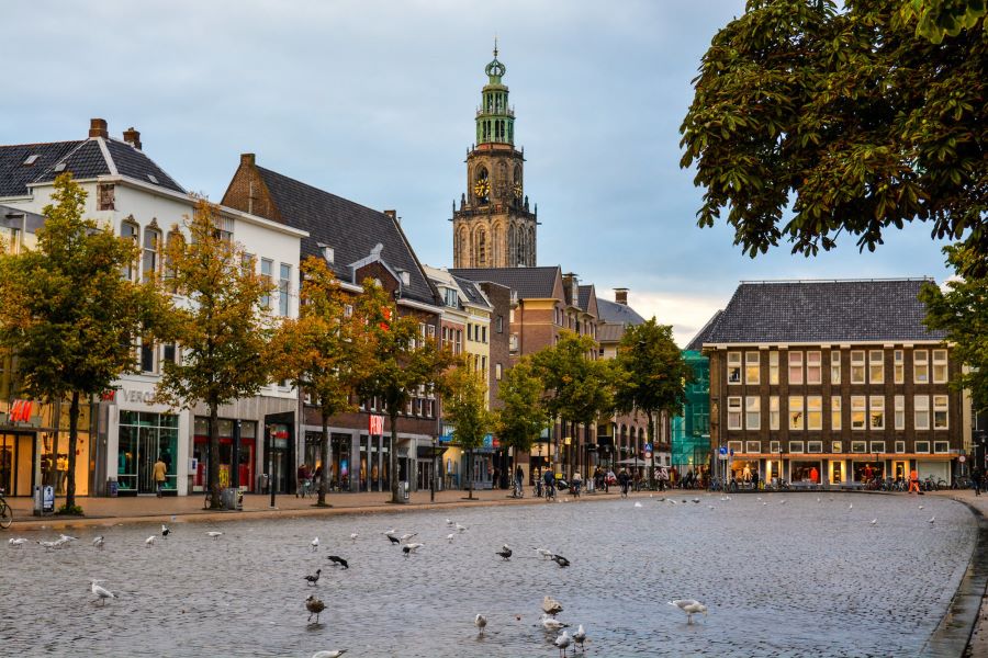 Đến với Groningen bạn sẽ được trải nghiệm nơi nổi tiếng với văn hóa đi xe đạp