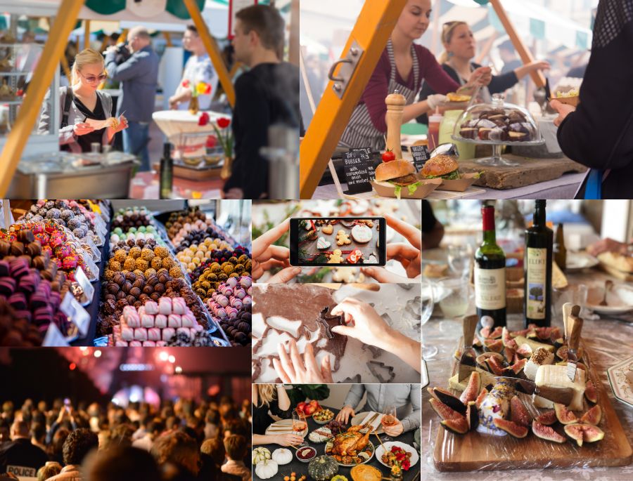 Lễ hội ẩm thực tại Châu Âu có quy mô lớn, quy tụ nhiều đầu bếp nổi tiếng trên toàn thế giới