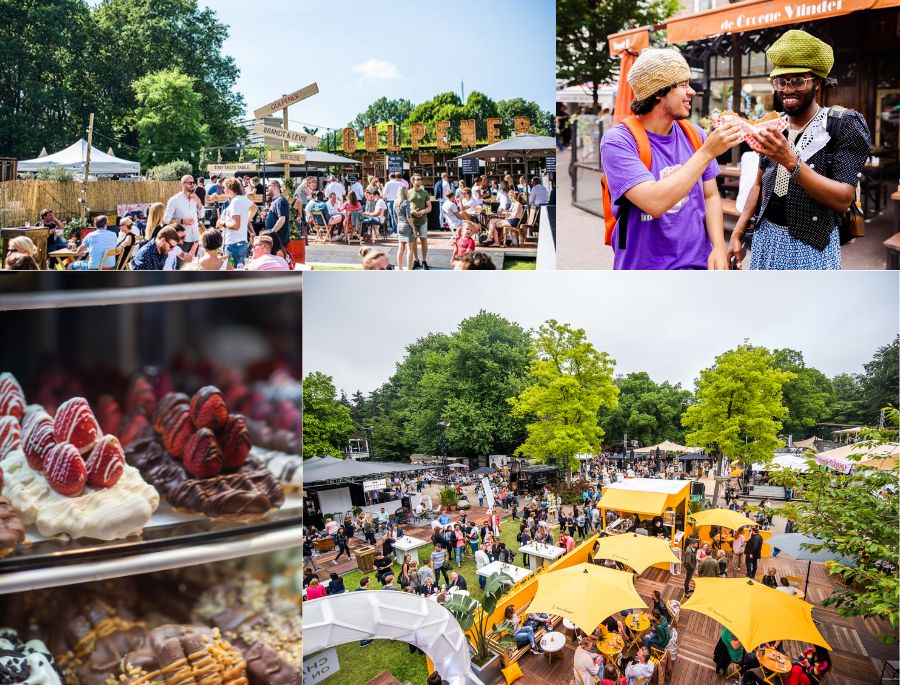 Taste of Amsterdam cung cấp tất cả các món ăn truyền thống đến món ăn quốc tế