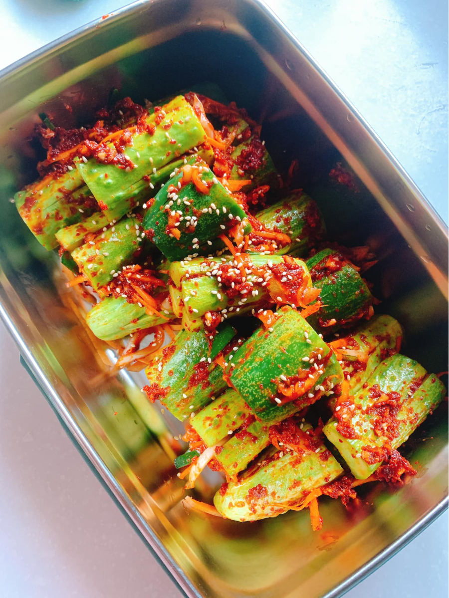 Kim chi dưa leo mang đến cho bạn một trải nghiệm ẩm thực vô cùng mới mẻ và khó quên