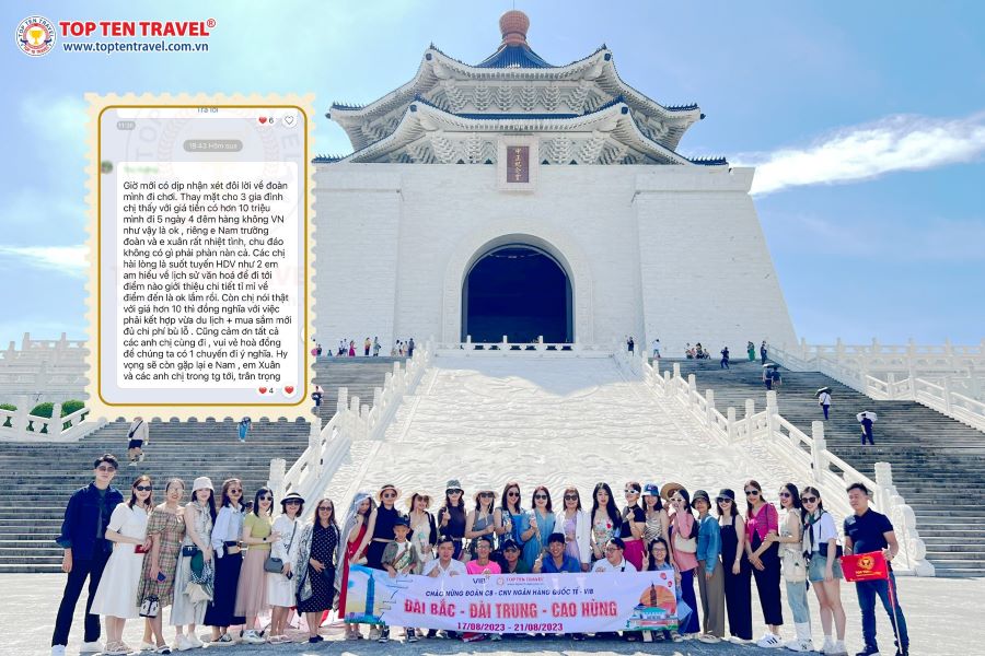 Các dòng tour Đài Loan luôn thu hút được lượng lớn Khách Hàng lựa chọn
