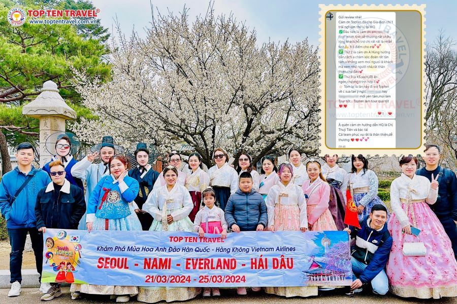 Không chỉ dịch vụ, các đoàn Hàn Quốc còn sở hữu đội ngũ Hướng Dẫn Viên kinh nghiệm, hài hước