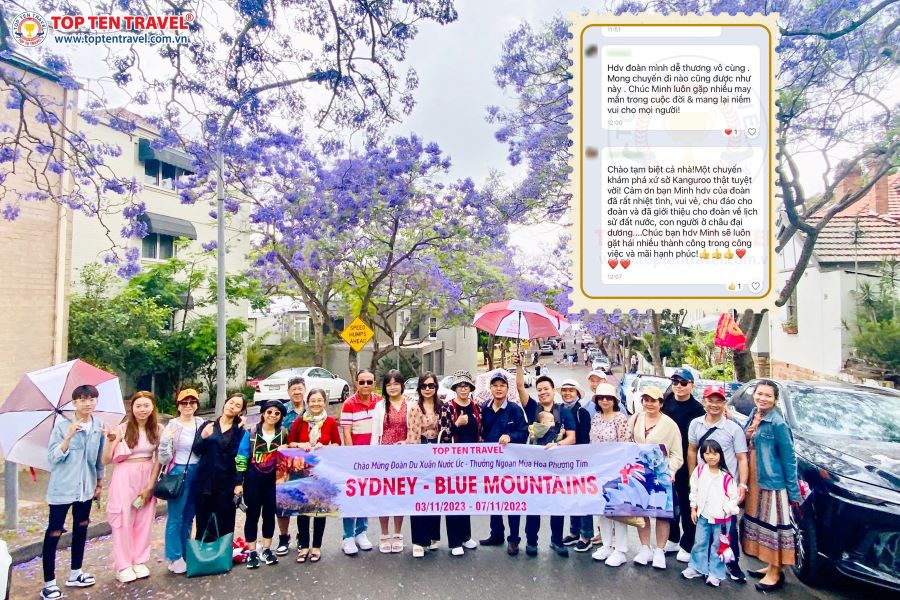 Các dòng tour Úc sở hữu dịch vụ cao cấp, nhận được nhiều sự yêu thích của Khách Hàng